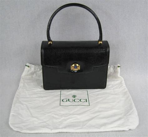 gucci black bag leather|vintage gucci bag black leather.